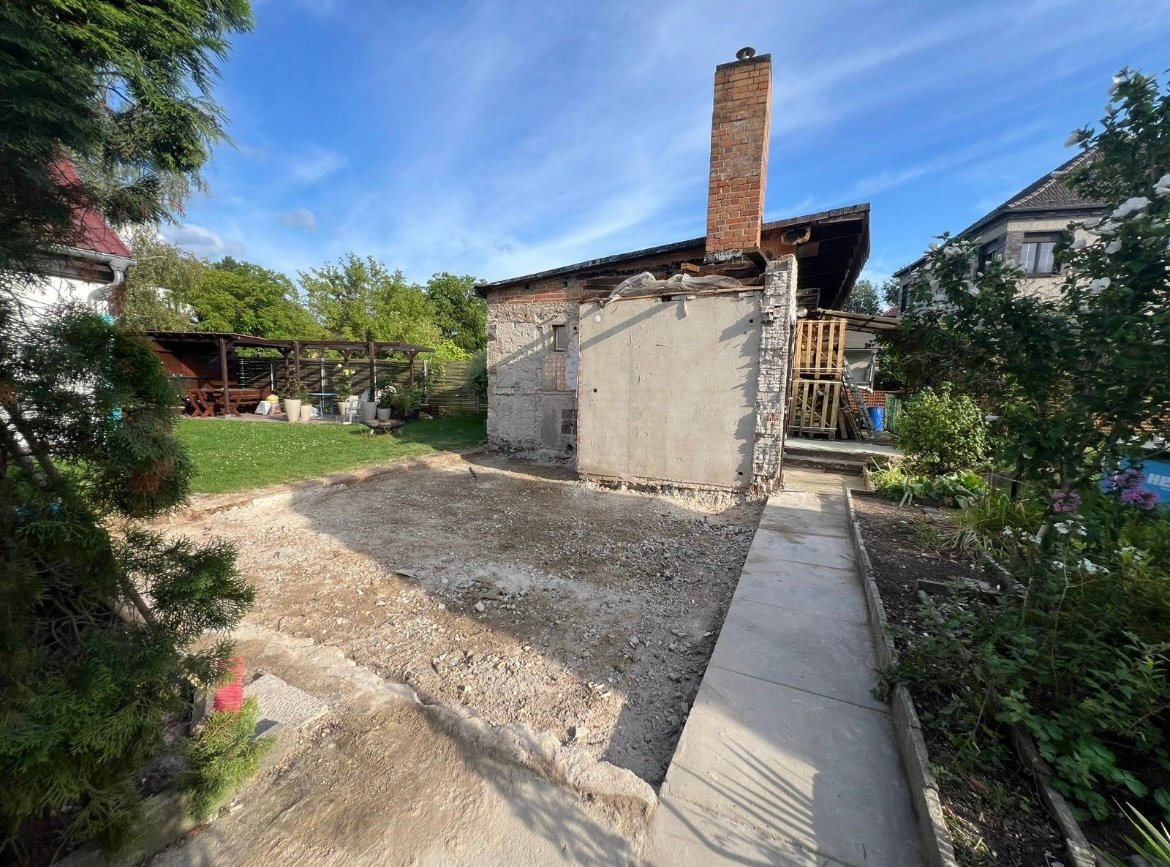 Abriss Massivbungalow